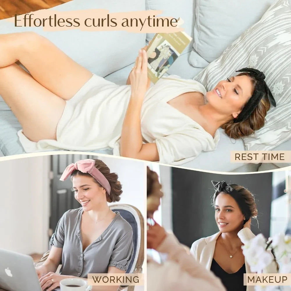 Heatless Overnight Curling Headband