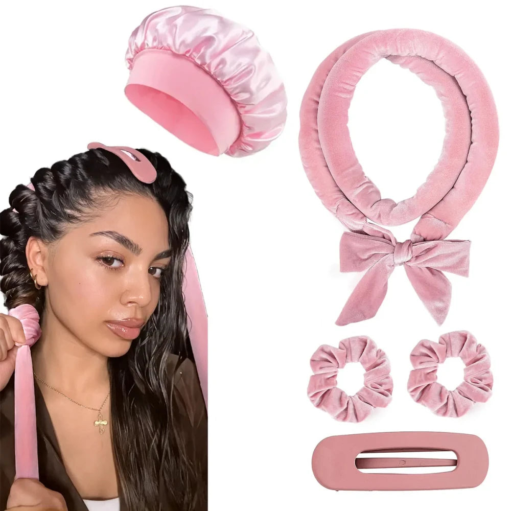Heatless Overnight Curling Headband