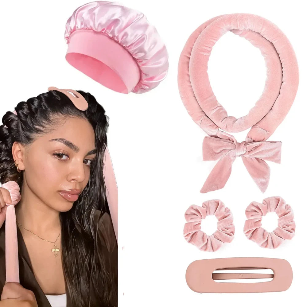 Heatless Overnight Curling Headband