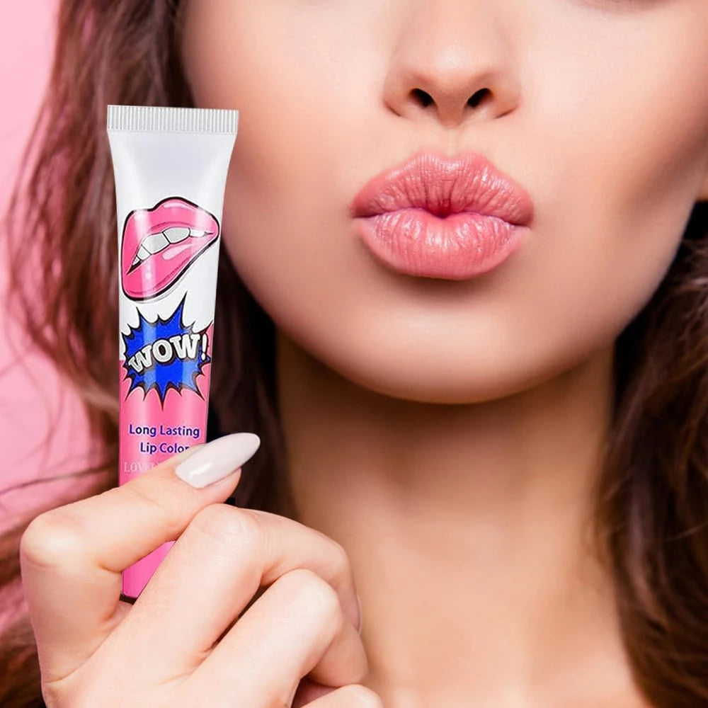 Peel Off Tattoo Lip Gloss Set