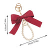 Bowknot Pearl Bag Charm