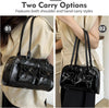 Black Y2K Hobo Shoulder Bag